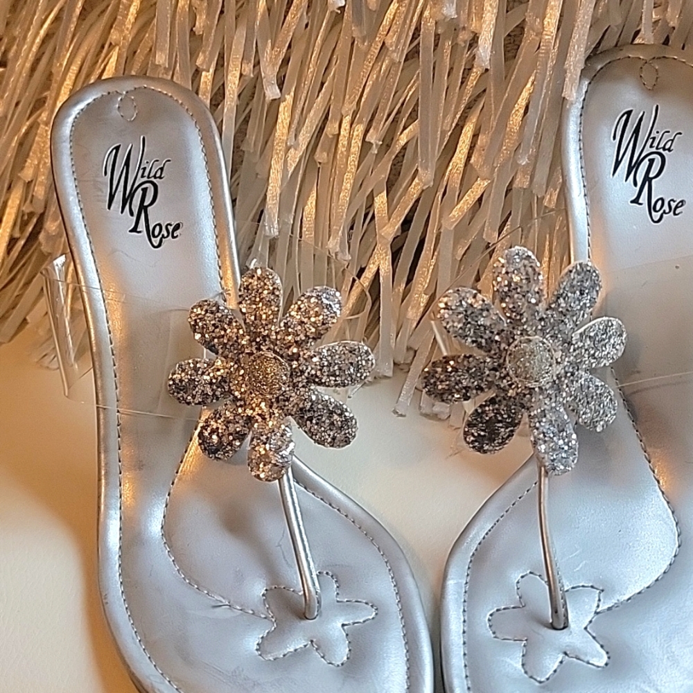 Wild Rose brand daisy heels